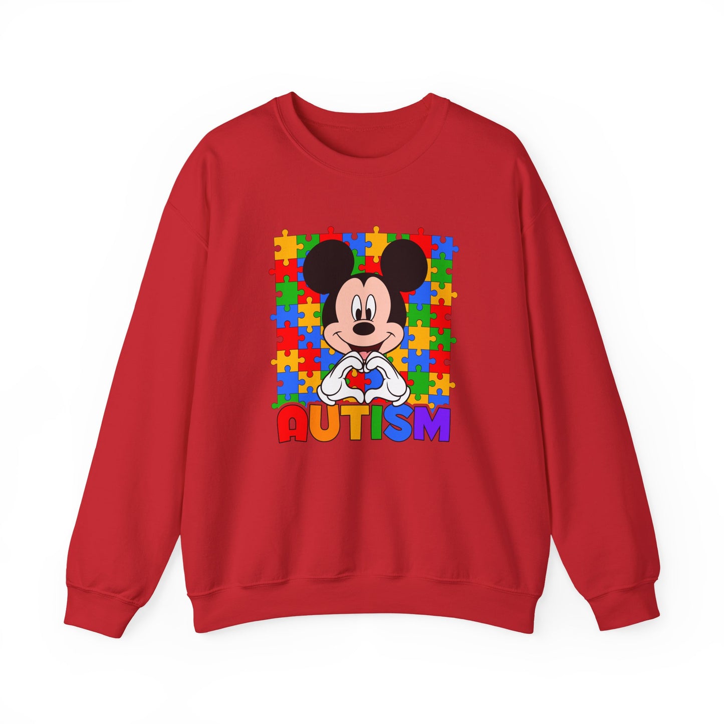 Autism Puzzle Crewneck Sweatshirt