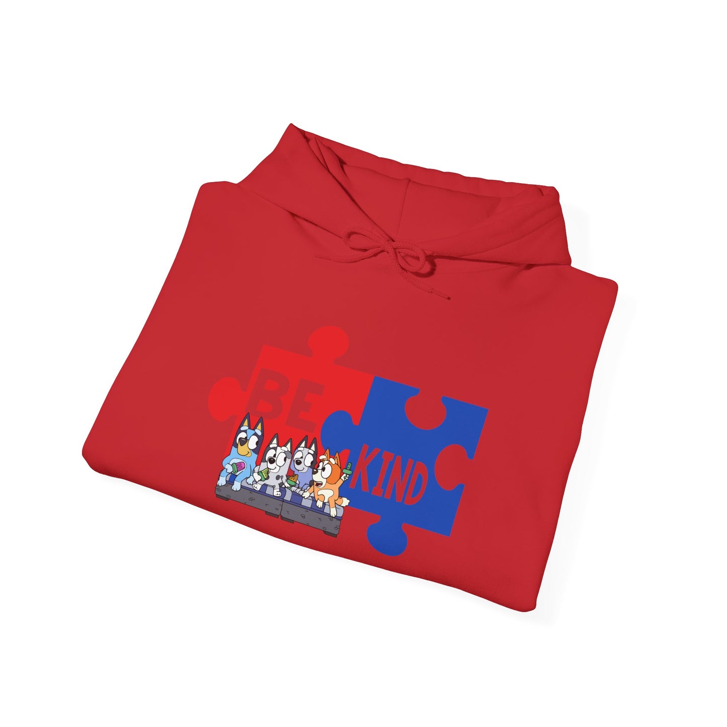 Be Kind Puzzle Hoodie – Autism Awareness Community Sweatshirt