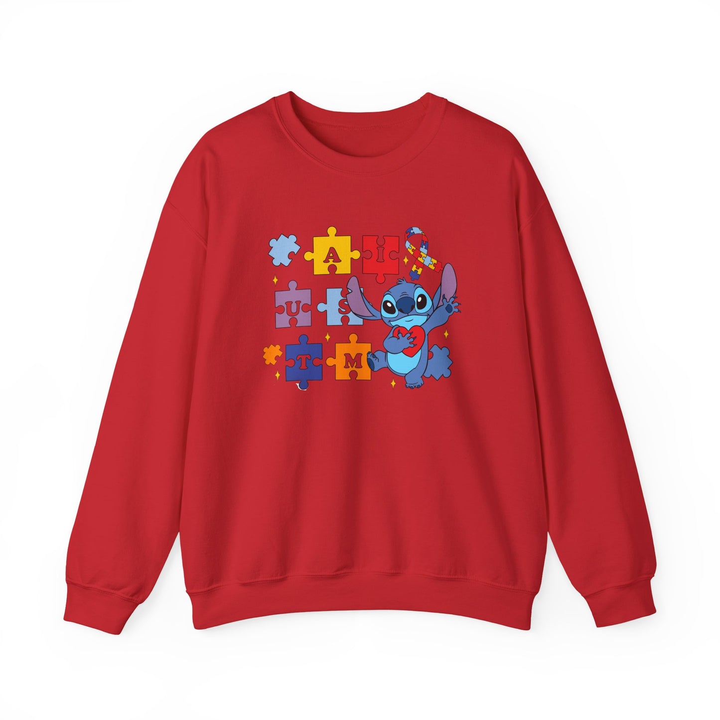 Autism Awareness Puzzle Heart Sweatshirt