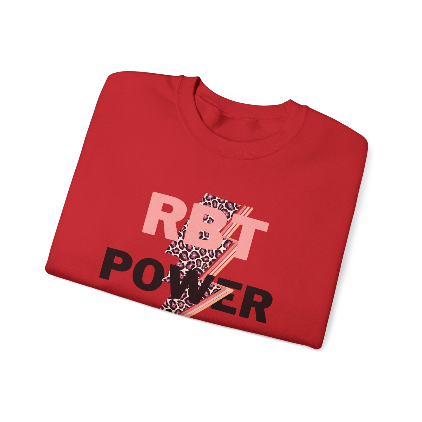 RBT Power Crewneck Sweatshirt – Retro Lightning Graphic
