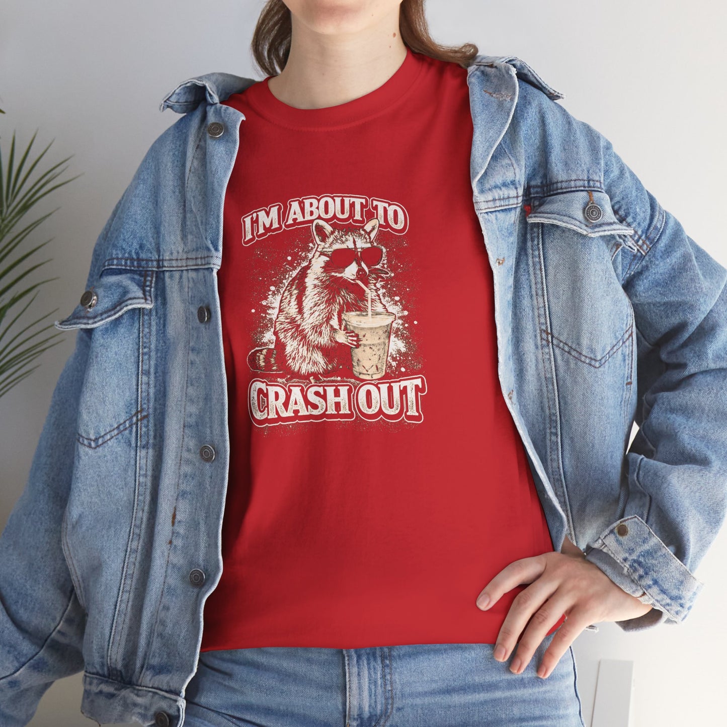 I’m About to Crash Out Skull Tee – Vintage Biker Rock Graphic T-Shirt