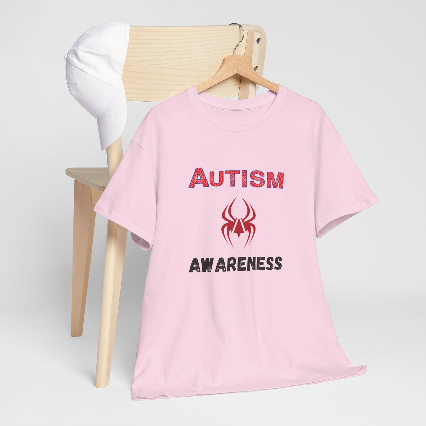 Autism Awareness Unisex Heavy Cotton Tee, Support Tee, Gift for Autism Awareness Month, Comfortable Cotton Shirt, Awareness Apparel