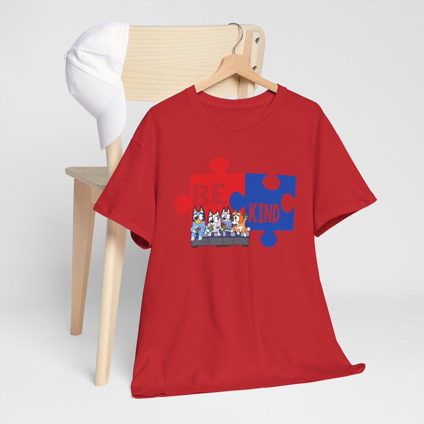 Be Kind Puzzle Piece T-Shirt — Autism Awareness Tee