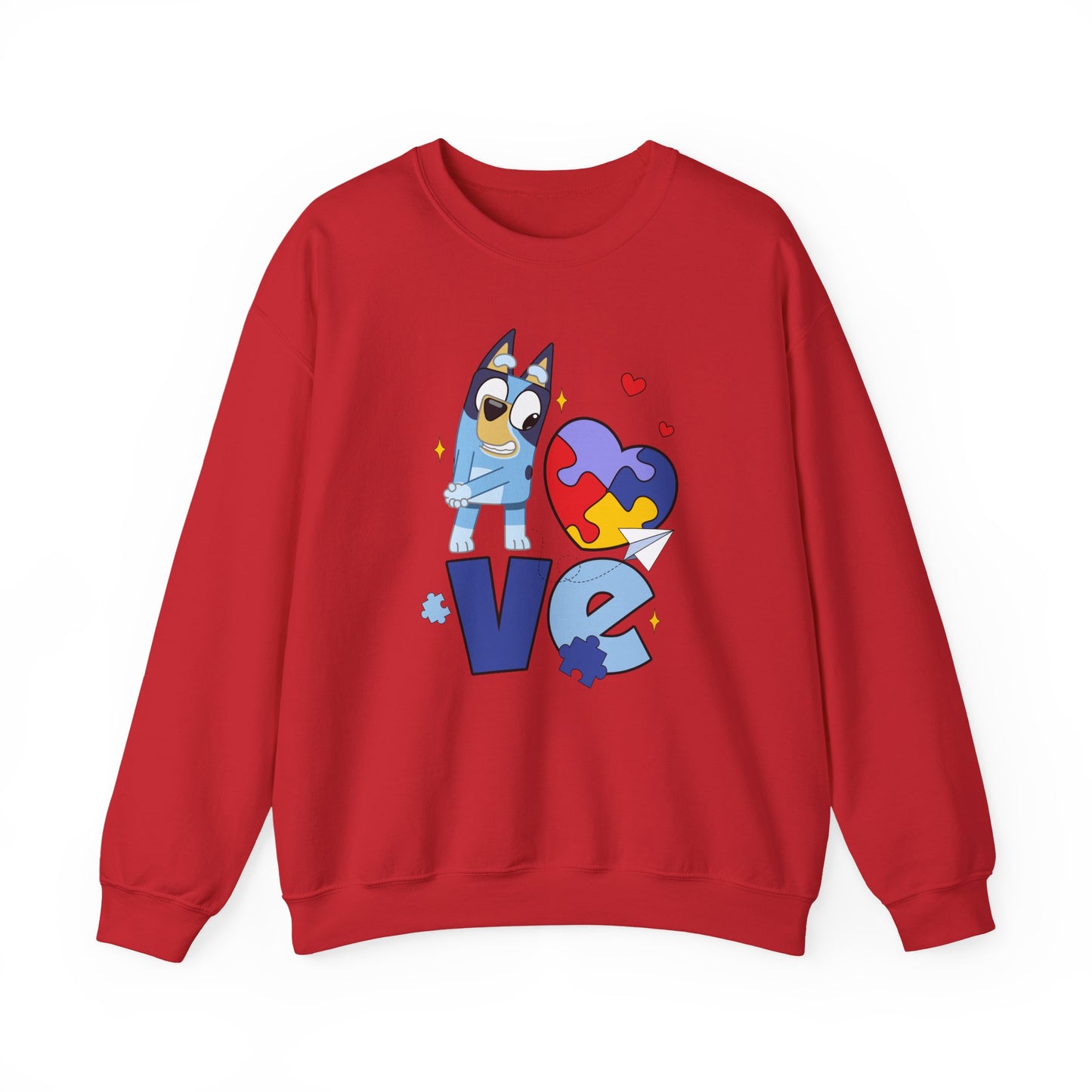 Love Puzzle Crewneck Sweatshirt