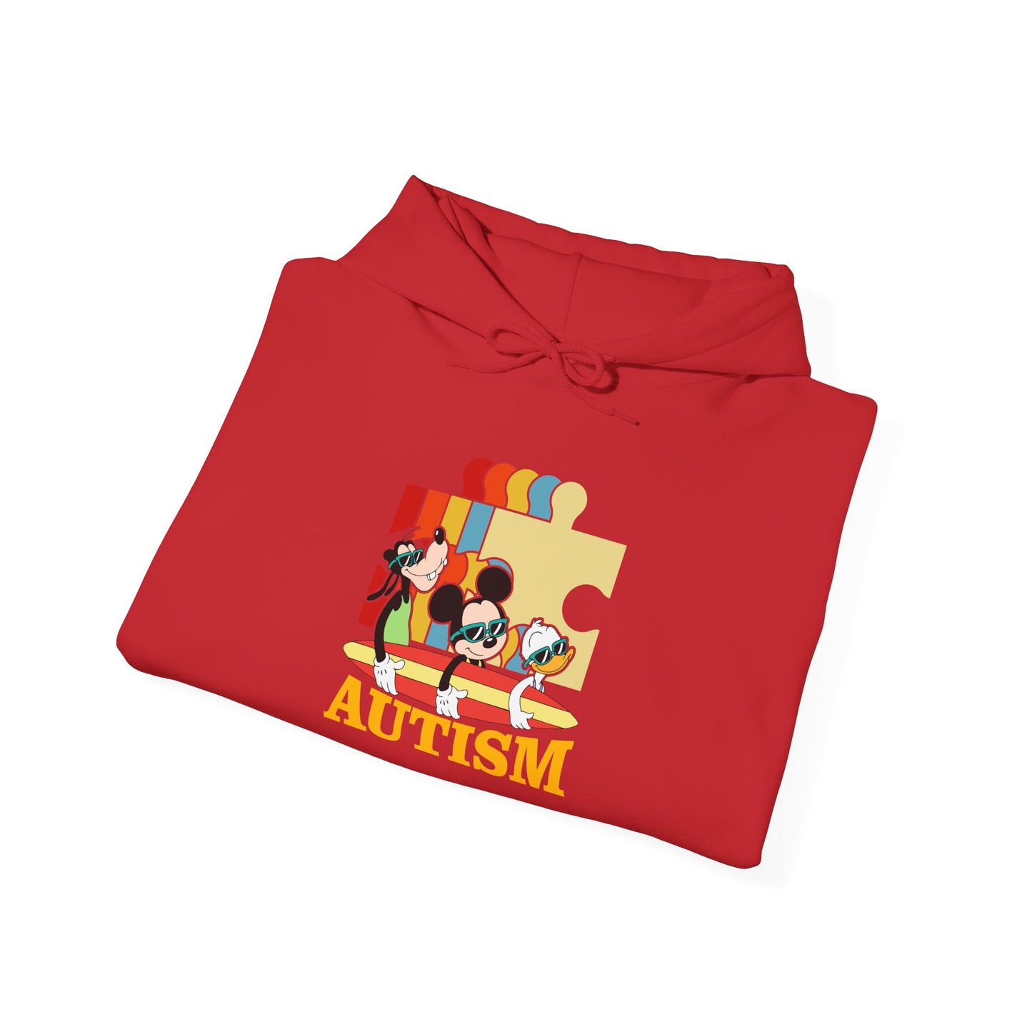 Autism Awareness Puzzle Hoodie — Colorful Support Design