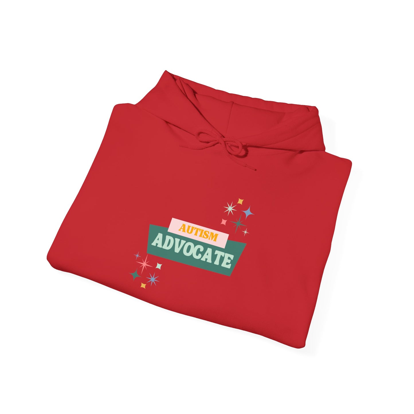 Advocate Badge Hoodie — Autism Advocate Graphic Pullover