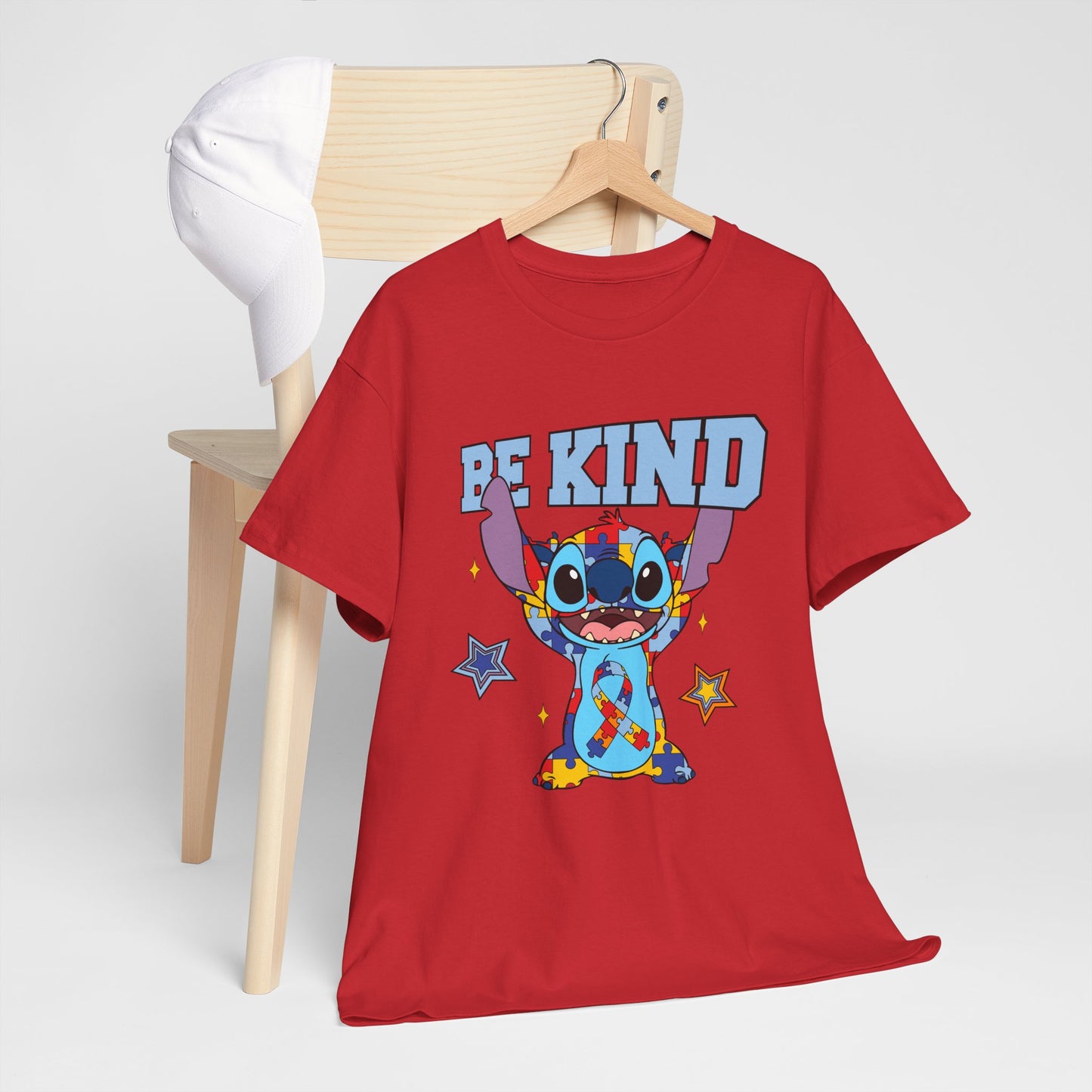 Be Kind Graphic Tee — Cute Stitch Character T‑Shirt for Kids & Fans