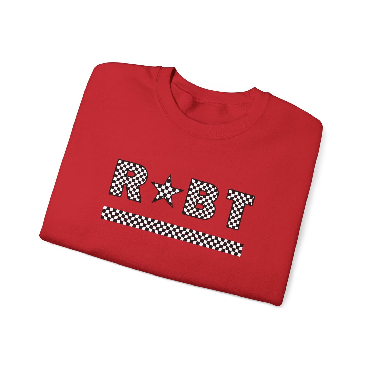 RBT Star Checkered Crewneck Sweatshirt