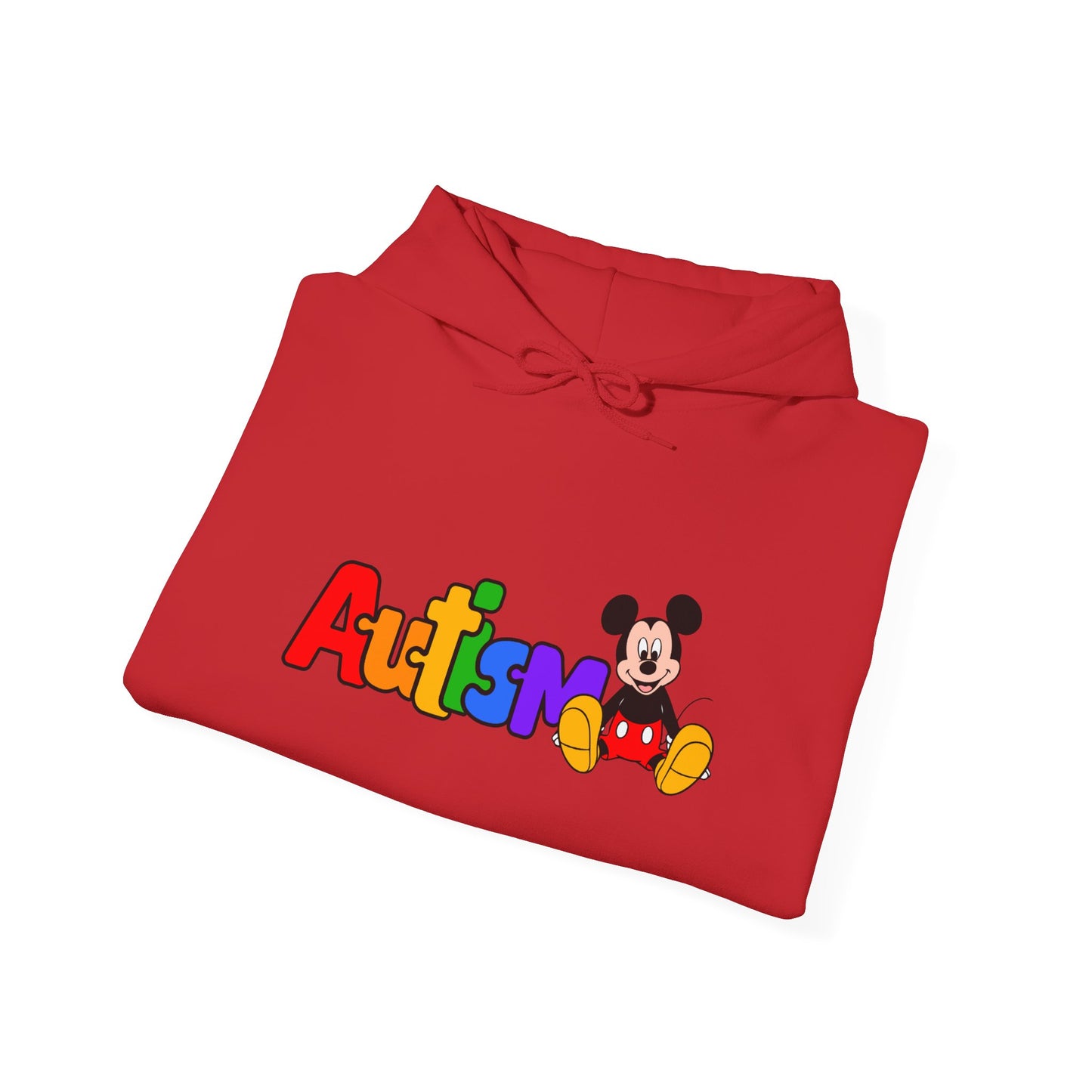 Autism Pride Hoodie — Colorful Puzzle Logo Sweatshirt