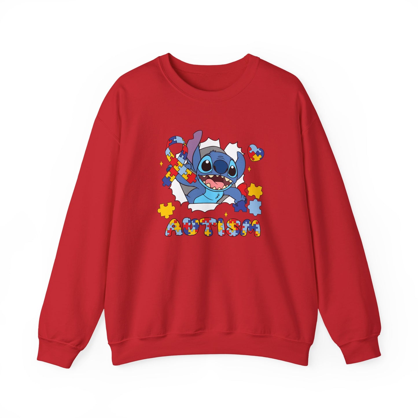 Autism Puzzle Crewneck Sweatshirt