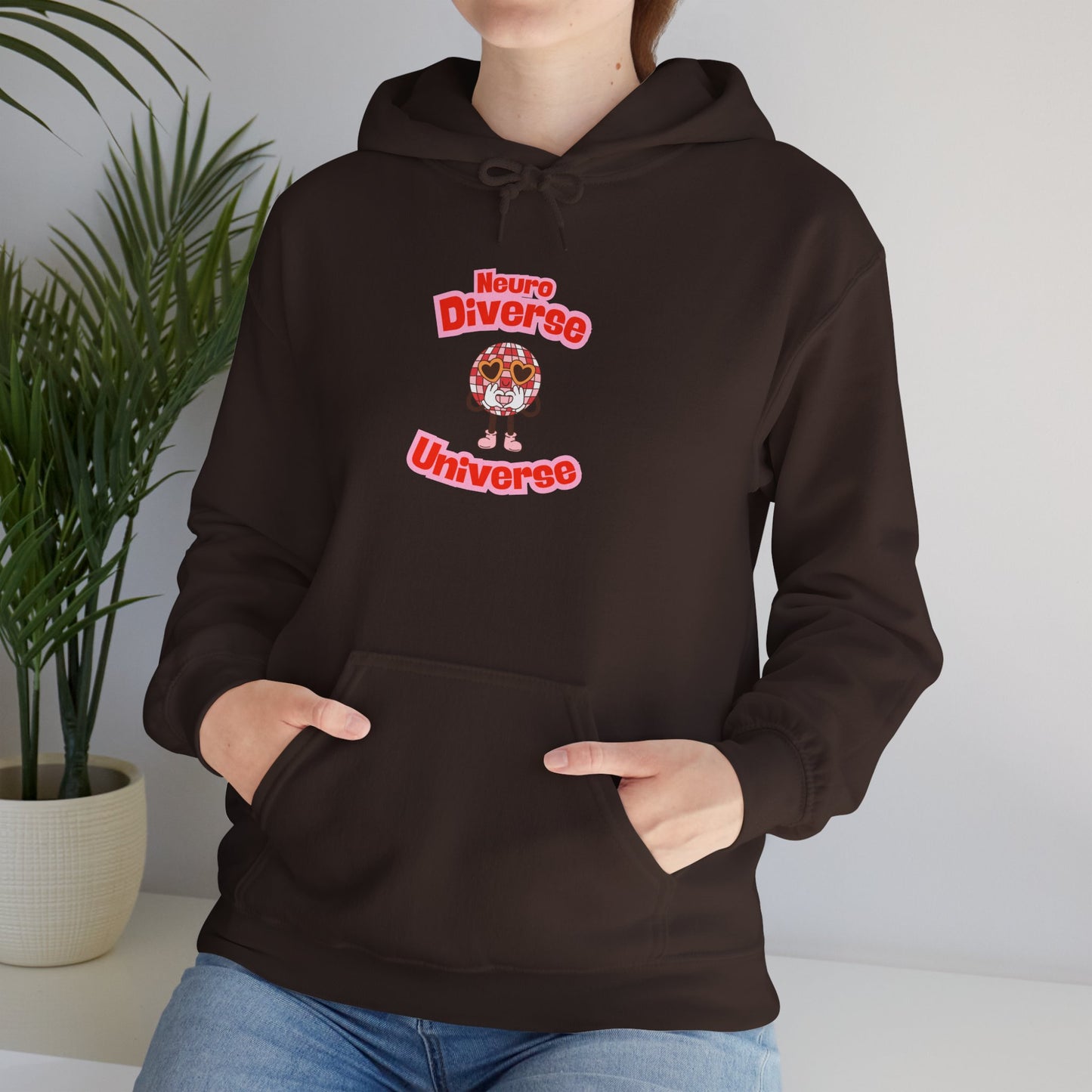 Neurodiverse Universe Hoodie — Cute Neurodiversity Awareness Sweatshirt