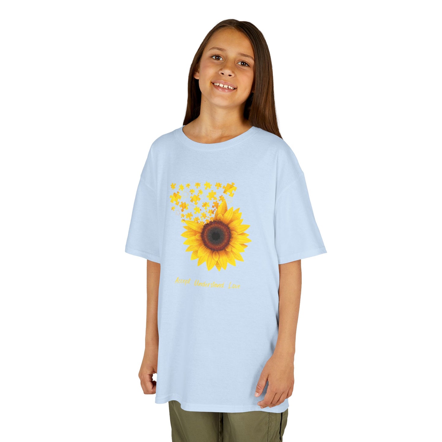 Sunflower Kids Tee - Bright & Cheerful Cotton T-Shirt