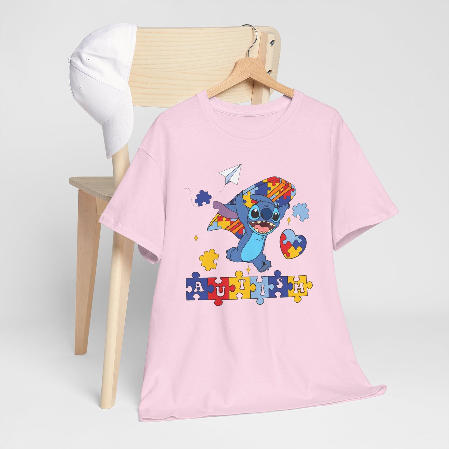 Autism Awareness Puzzle Heart Tee