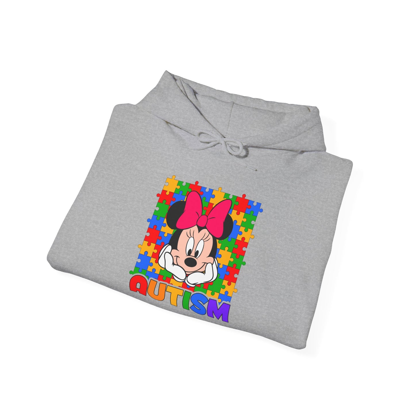 Autism Puzzle Heart Hoodie — Colorful Awareness Sweatshirt