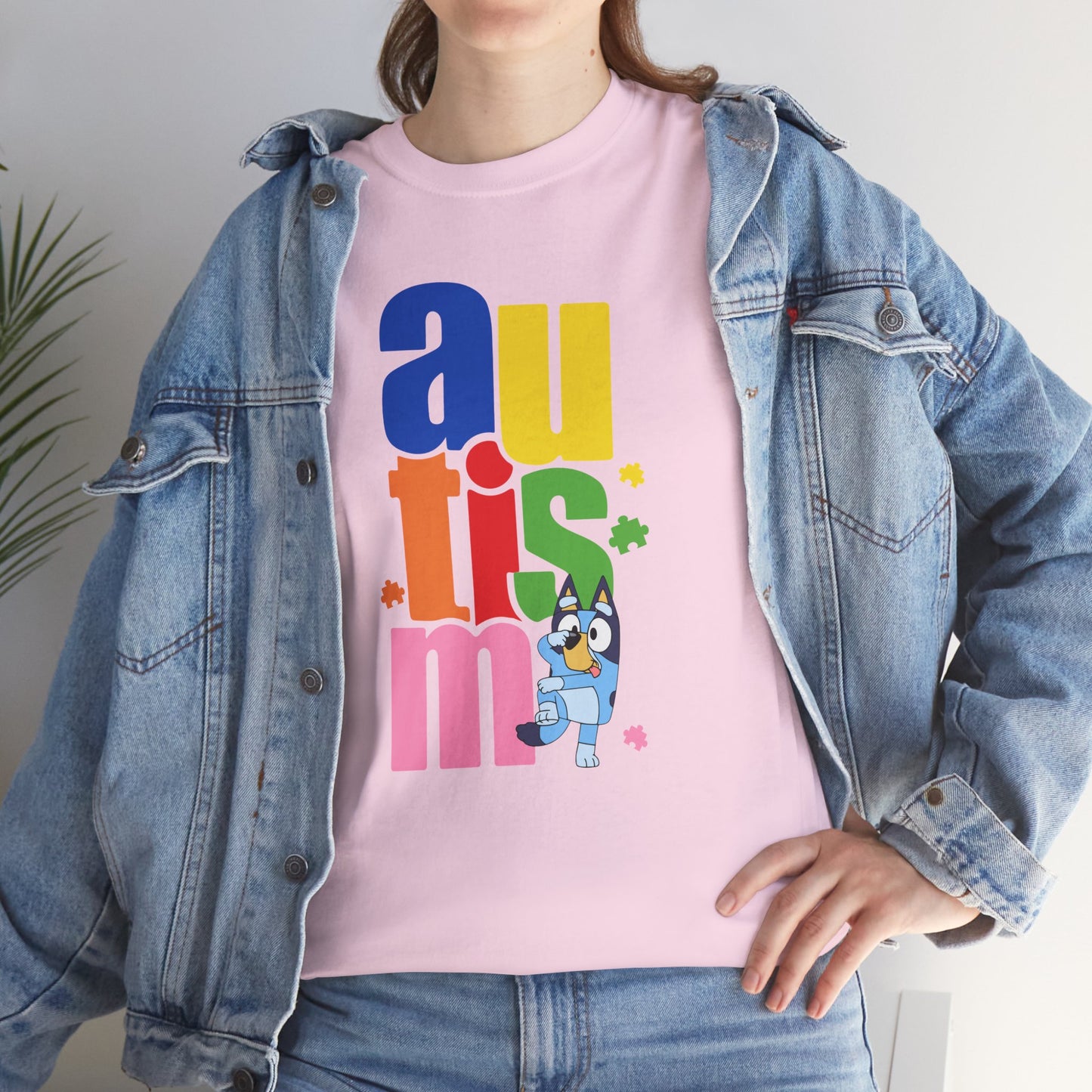 Autism Colorful Letters Kids T‑Shirt — Support & Awareness Tee