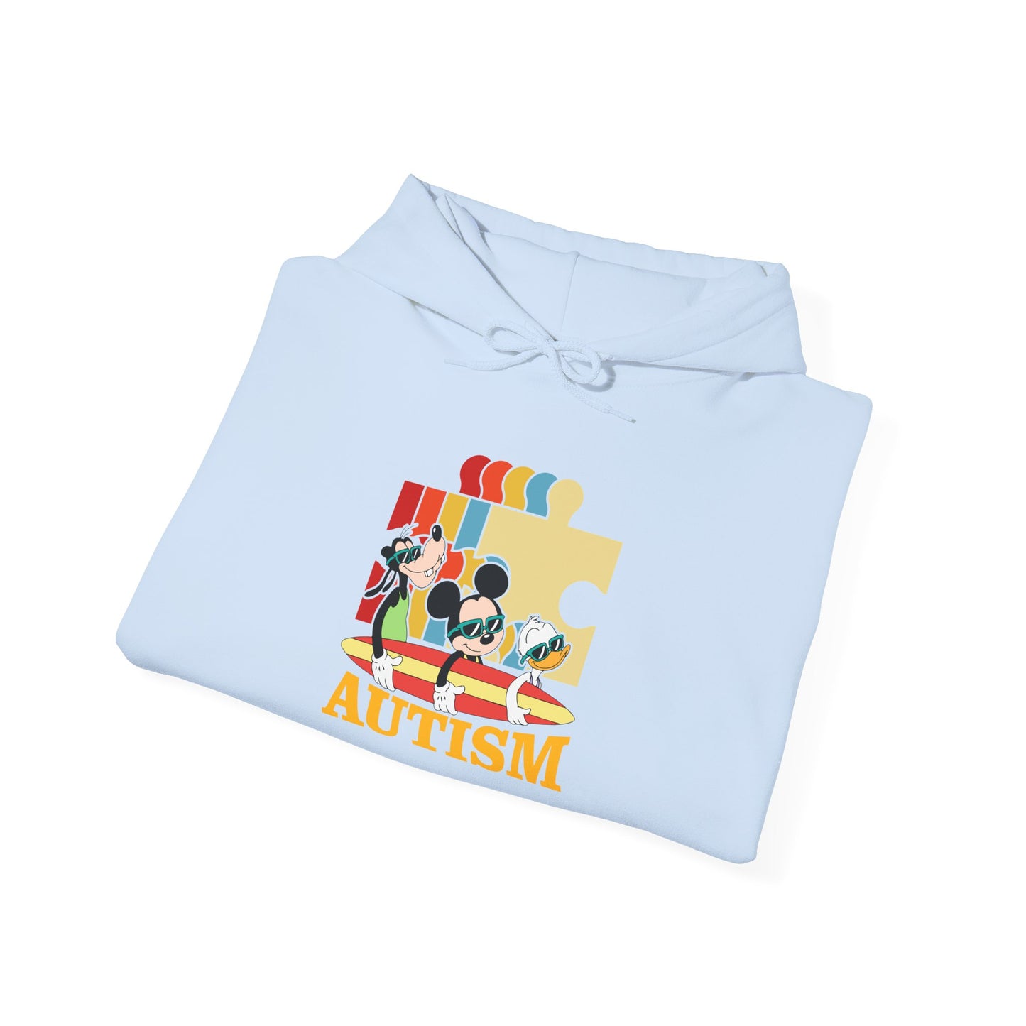 Autism Awareness Puzzle Hoodie — Colorful Support Design