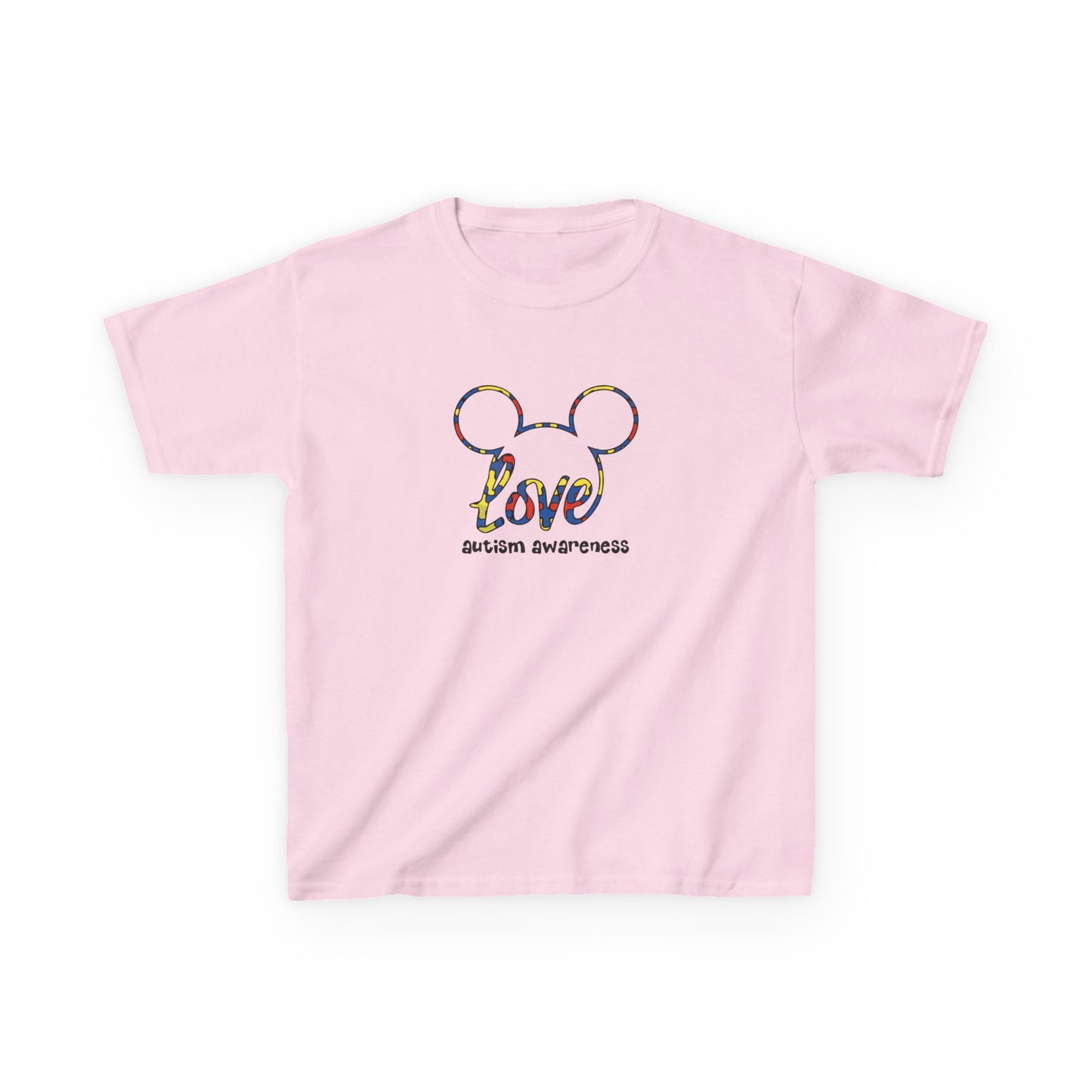 Autism Awareness Kids Tee - Love Design
