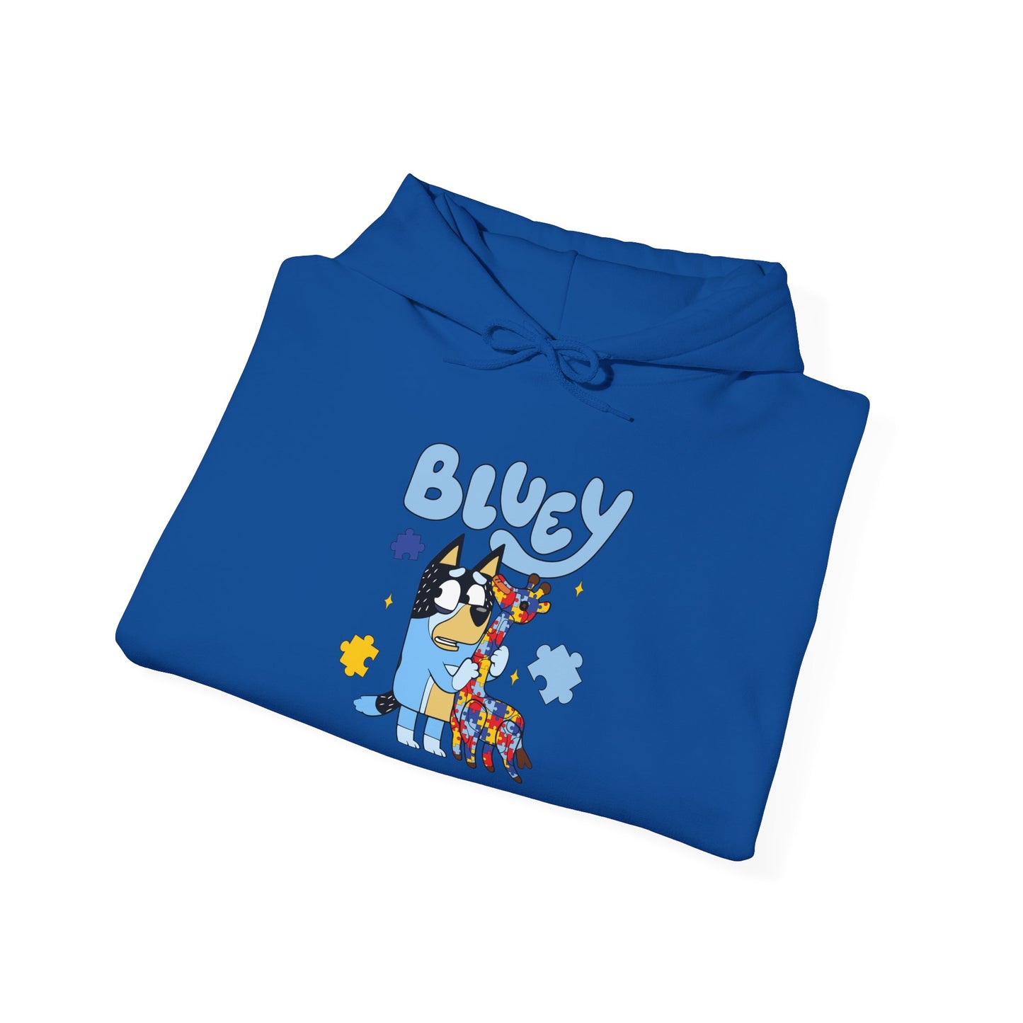 Bluey Cartoon Hoodie — Cute Blue Heeler Kids TV Character Pullover