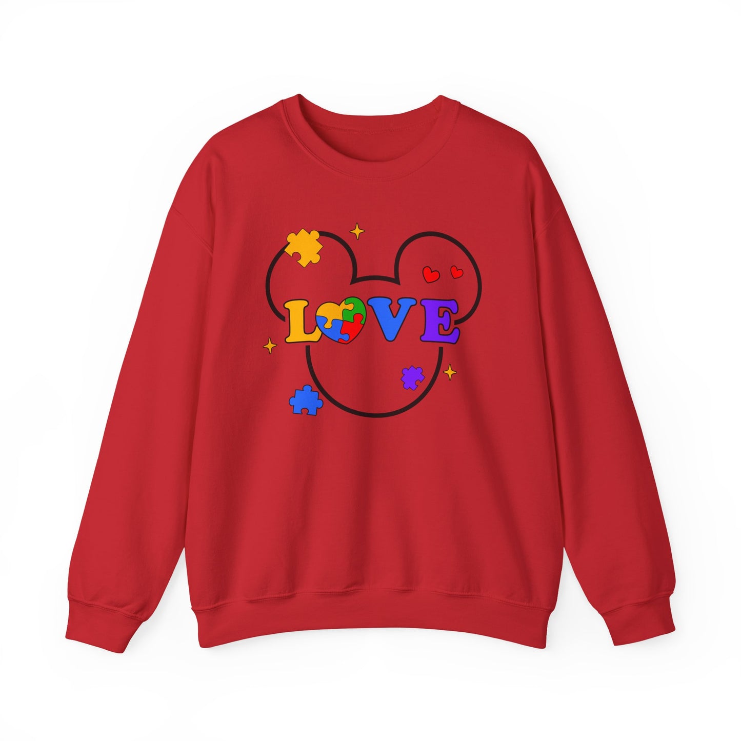 Love Puzzle Crewneck Sweatshirt