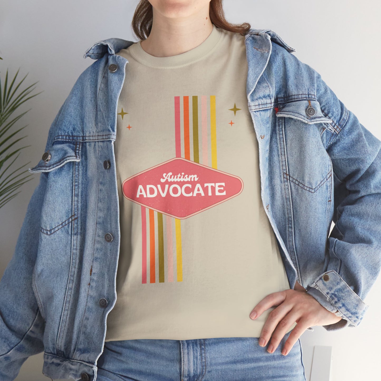 Retro Advocate Unisex Heavy Cotton Tee