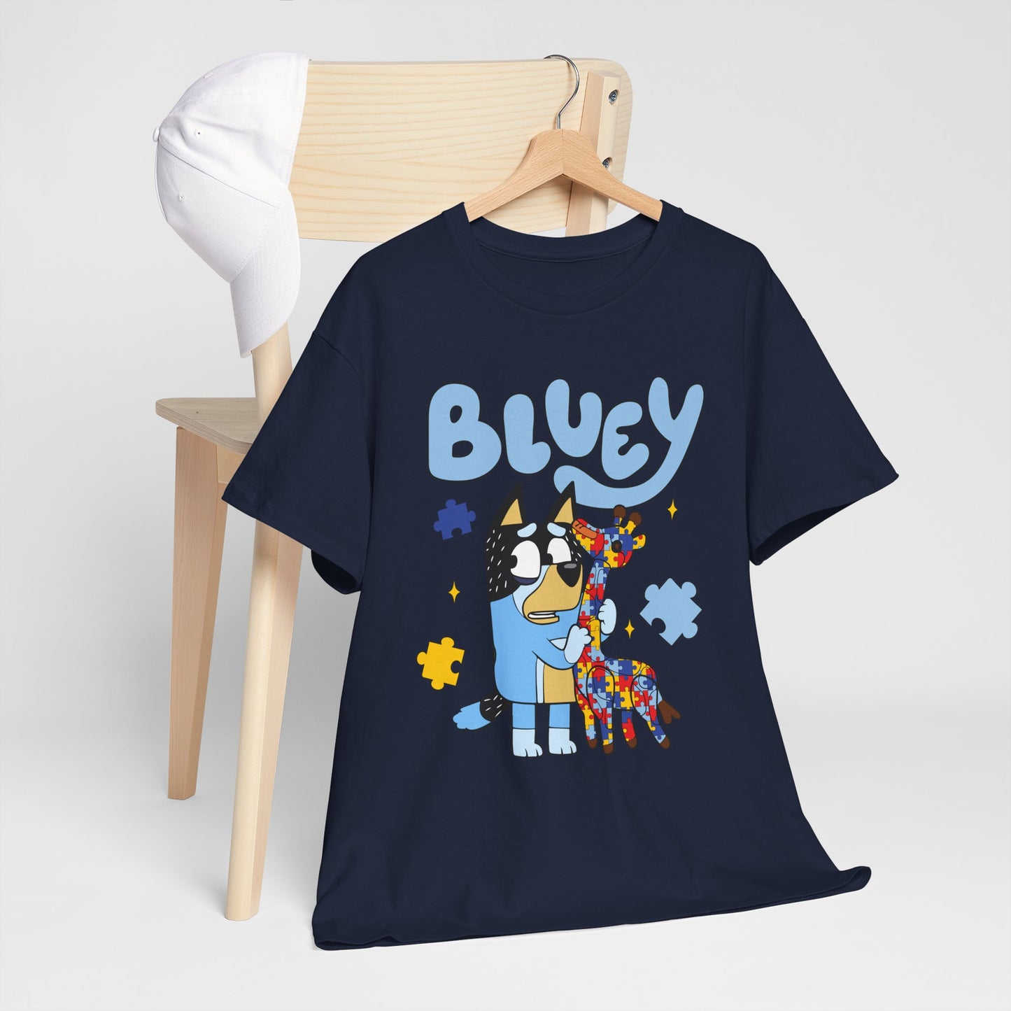 Bluey and Bingo Cartoon Dog T-Shirt — Cute Kids’ Blue Heeler Tee