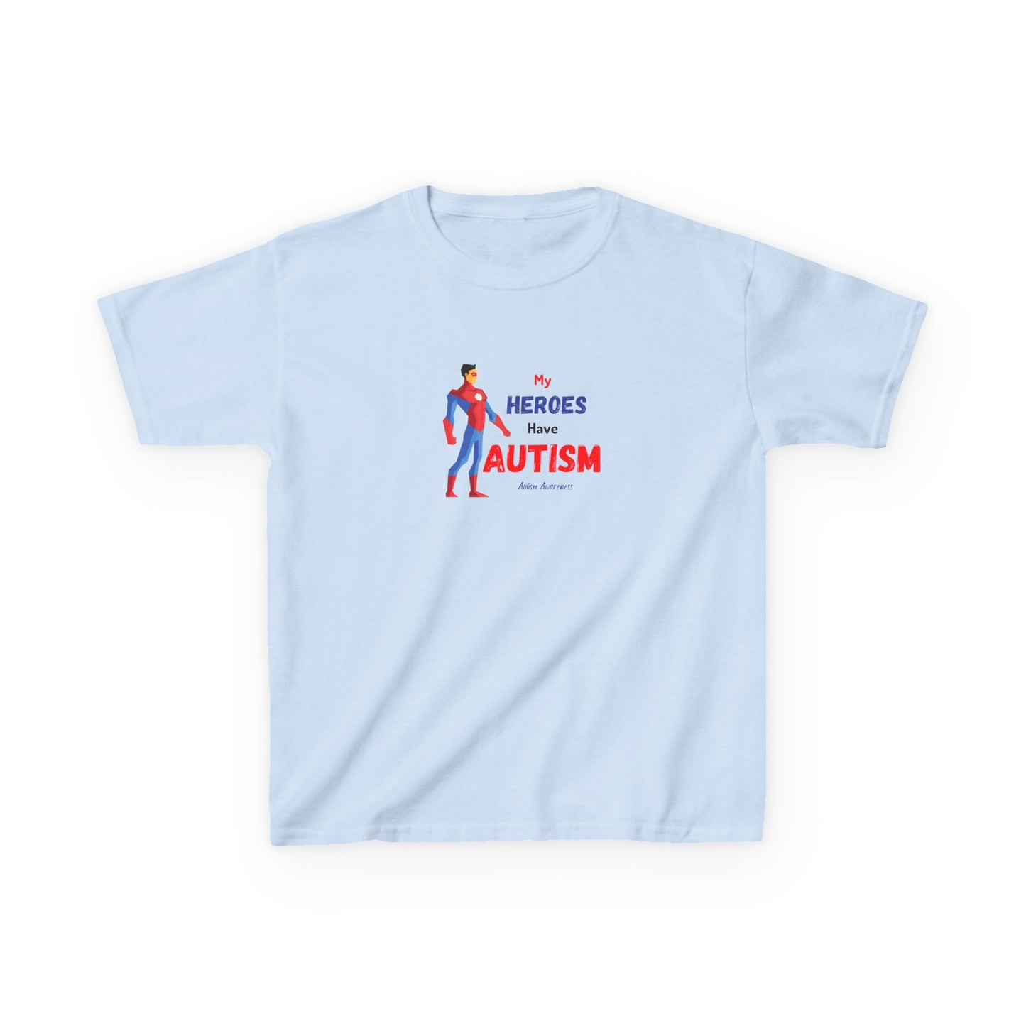 Autism Awareness Kids Tee - My Heroes Have Autism