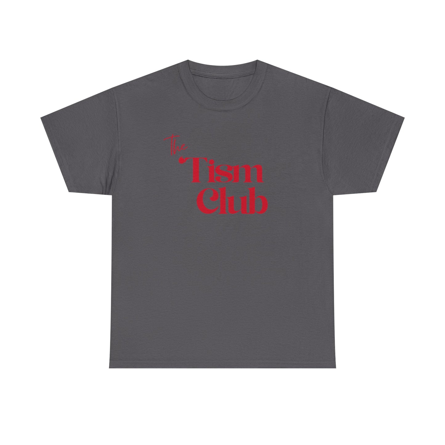 T-Shirt — "The Tism Club" Retro Script Tee