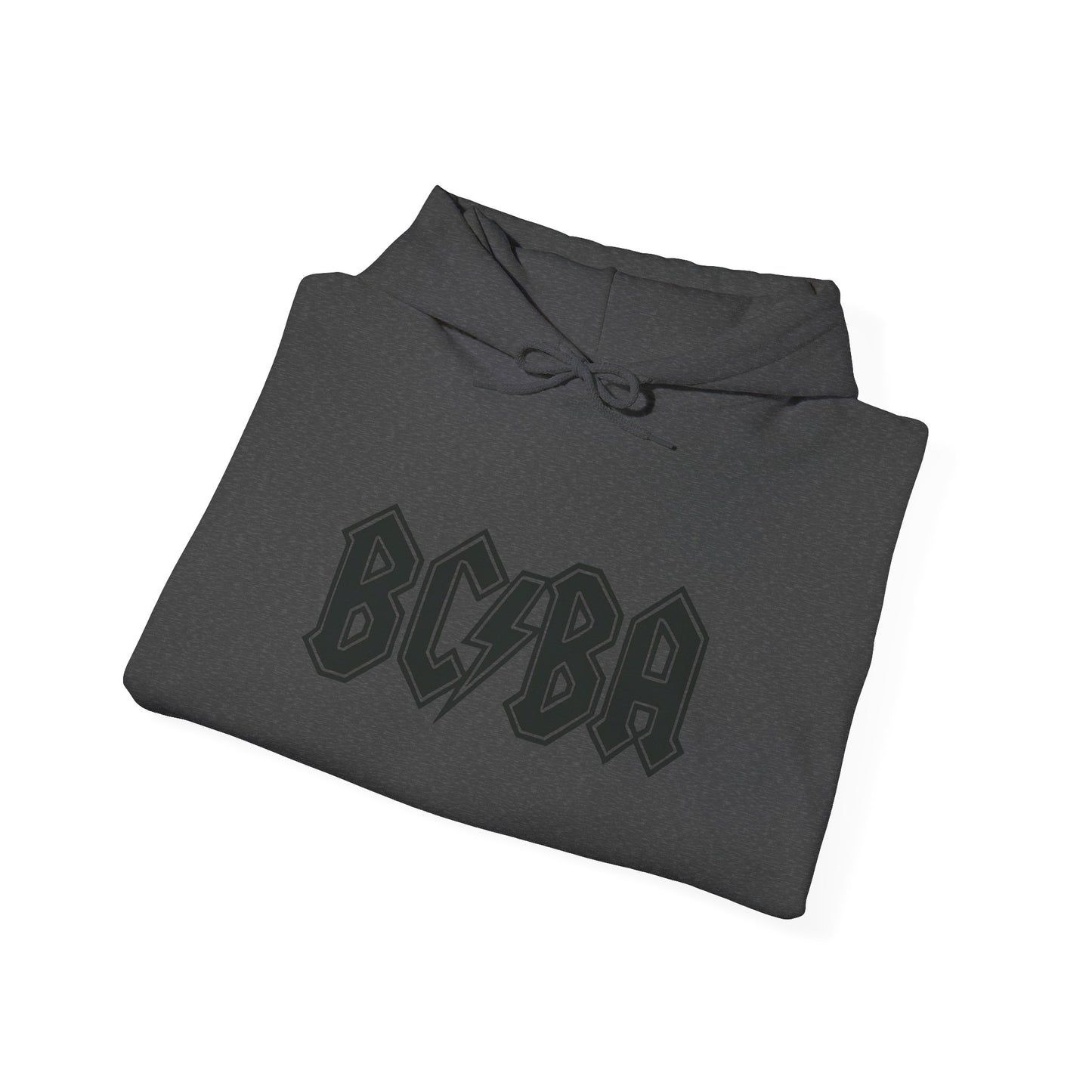 BCBA Lightning Logo Hoodie — Retro Rock Graphic Pullover