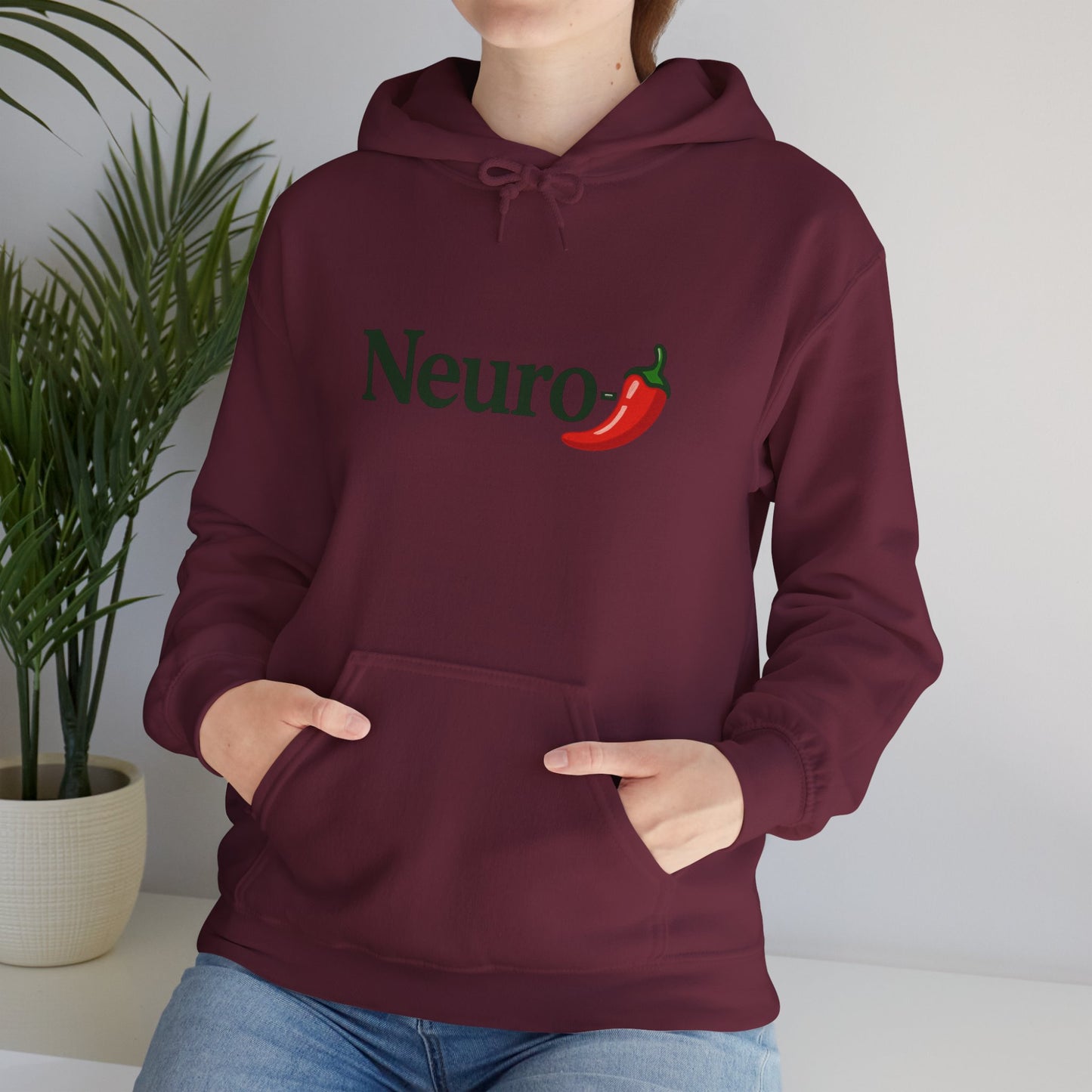 Neuro Spicy Neurodivergent  Hooded Sweatshirt
