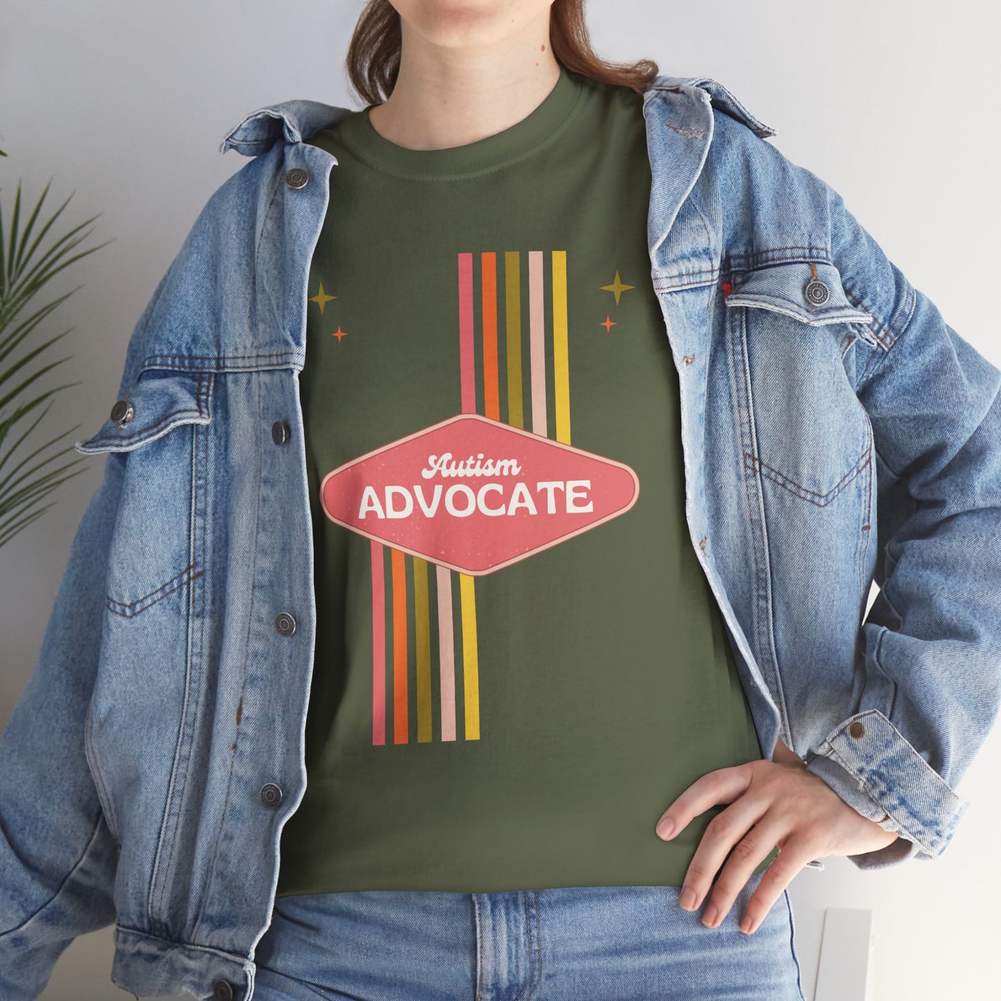 Retro Advocate Unisex Heavy Cotton Tee