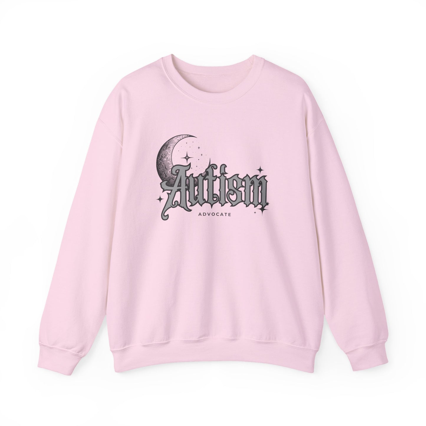 Autism Advocate Crewneck Sweatshirt — Moon Gothic Design