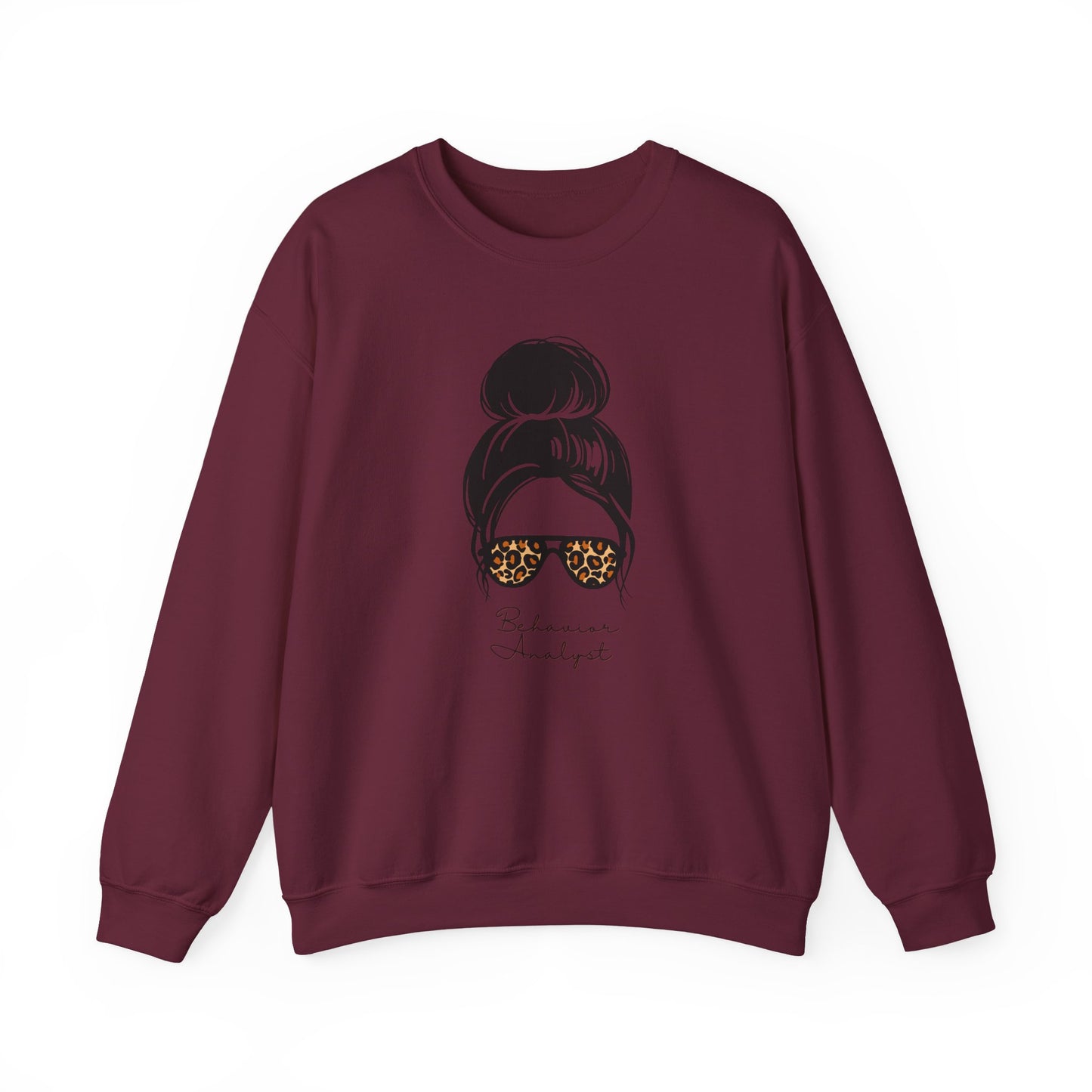 Behavior Analyst Bun Crewneck Sweatshirt