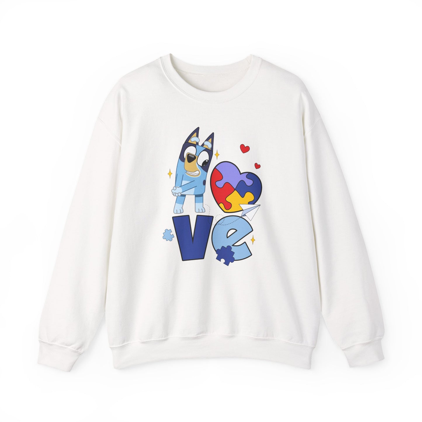 Love Puzzle Crewneck Sweatshirt