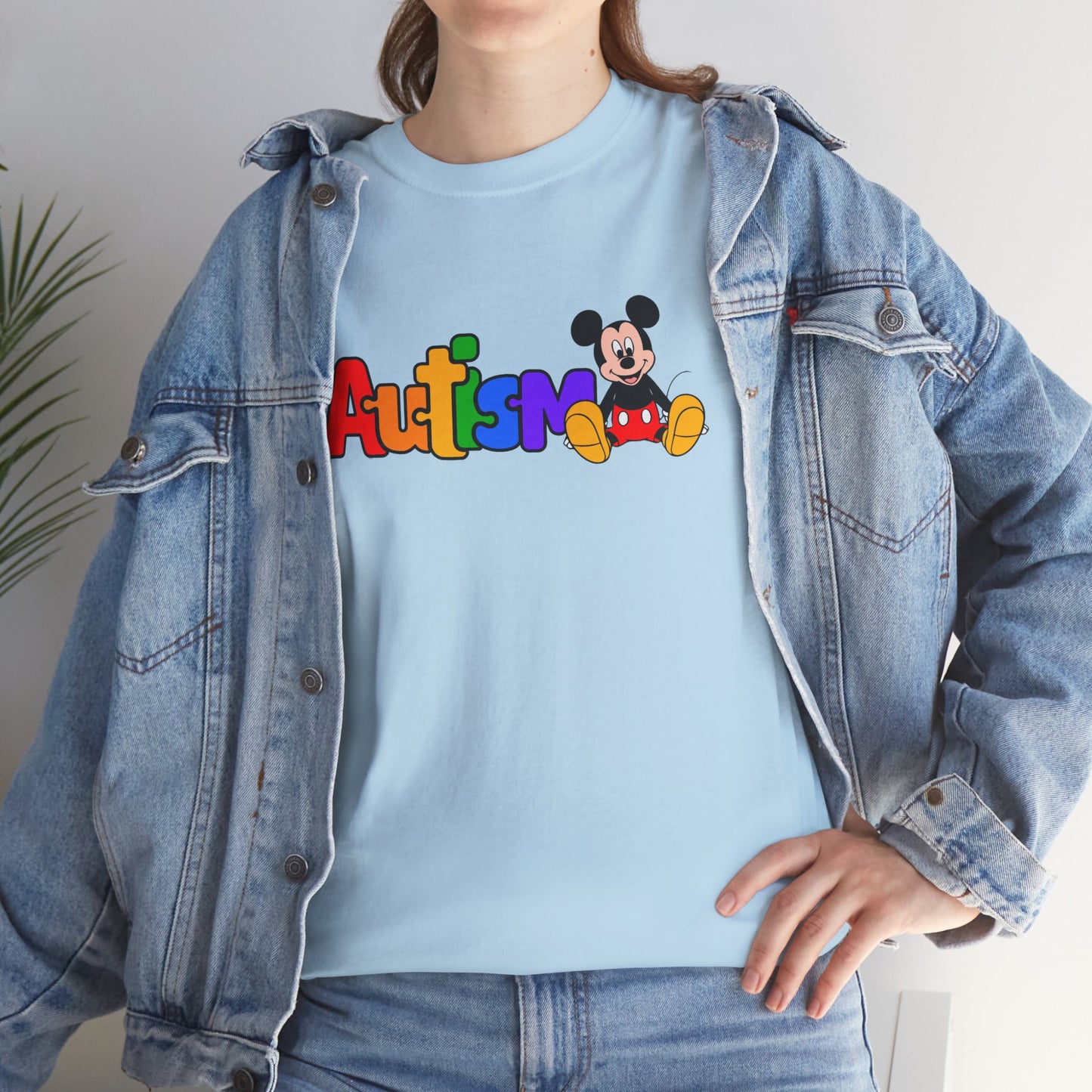 Autism Awareness Kids Tee — Colorful Puzzle Letters Design