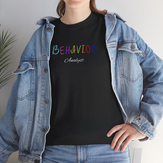 Behavior Analyst Unisex Heavy Cotton Tee - Comfortable and Stylish Apparel