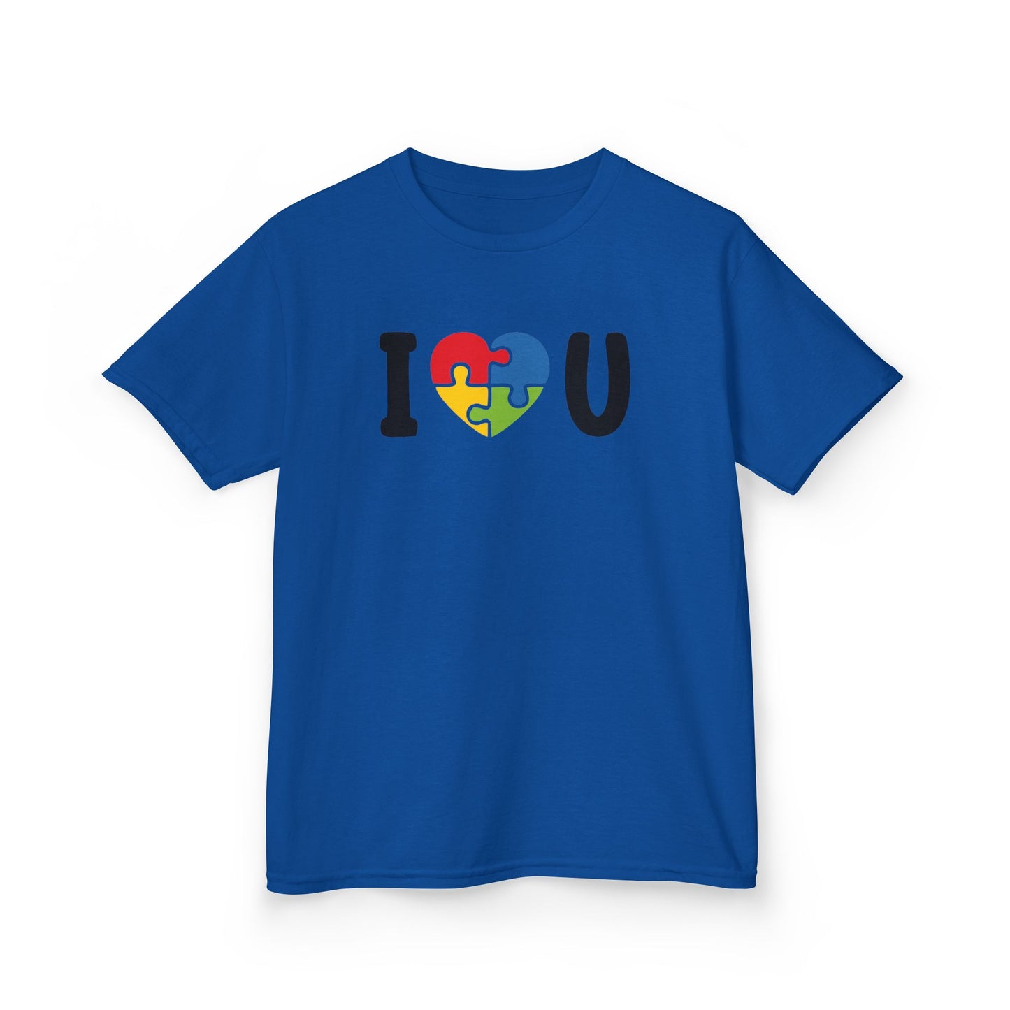 Colorful Puzzle Love Kids Tee