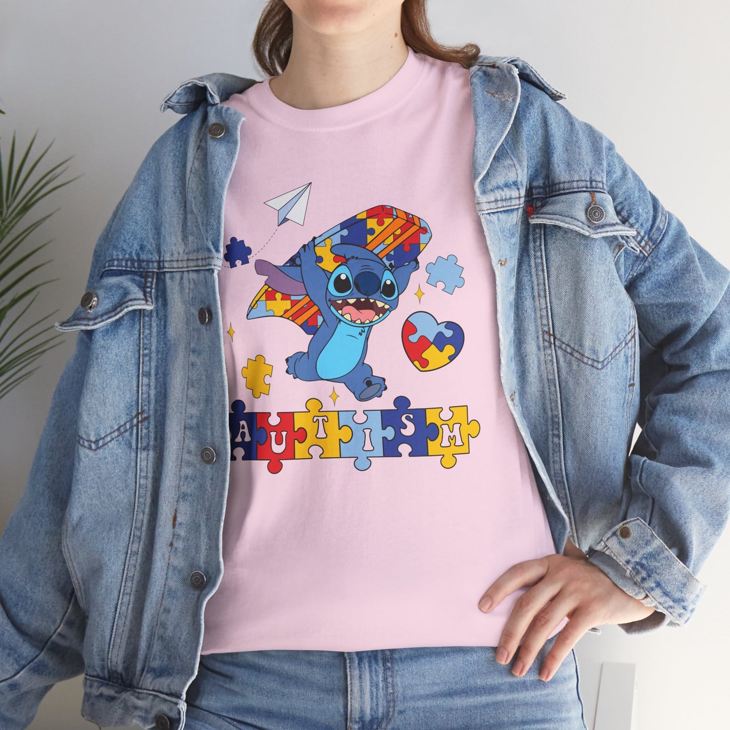 Autism Awareness Puzzle Heart Tee
