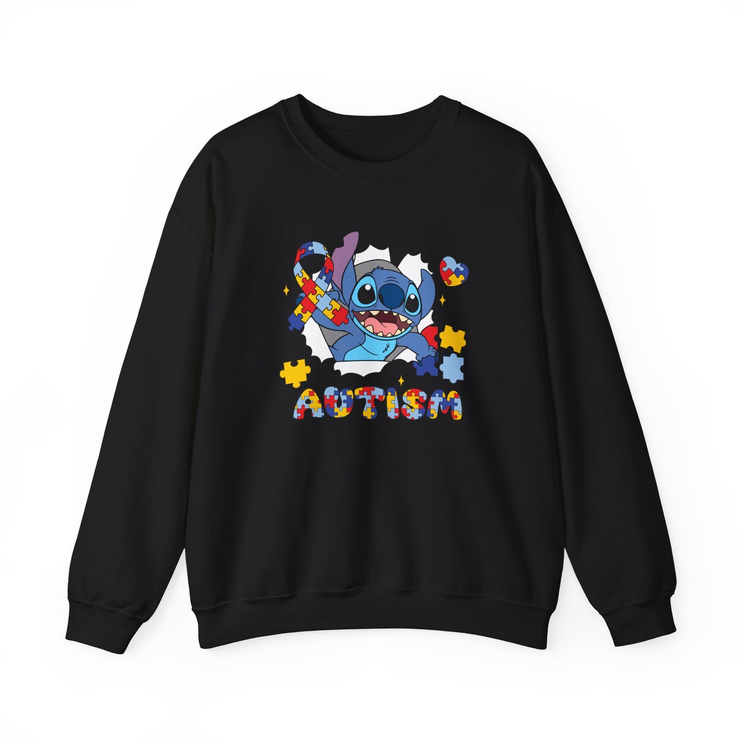 Autism Puzzle Crewneck Sweatshirt