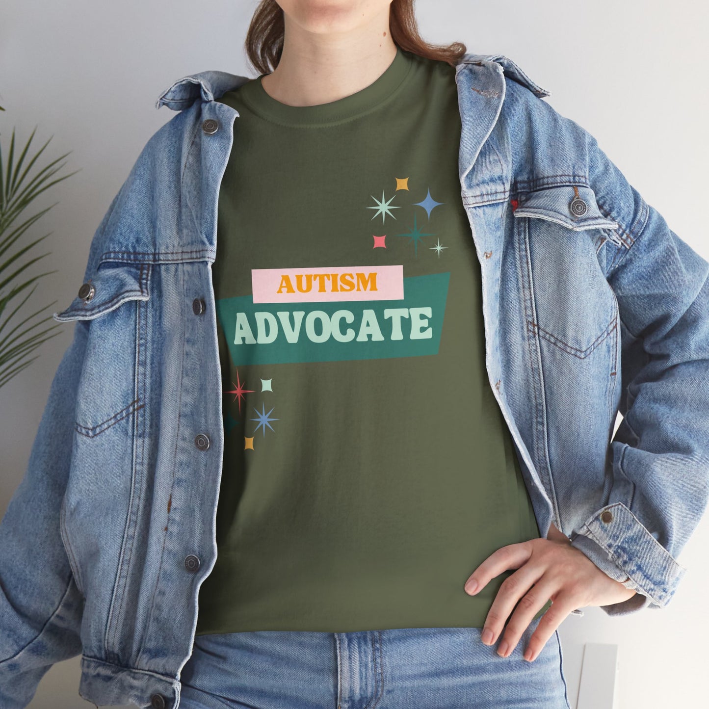 Autism Advocate Unisex Heavy Cotton Tee