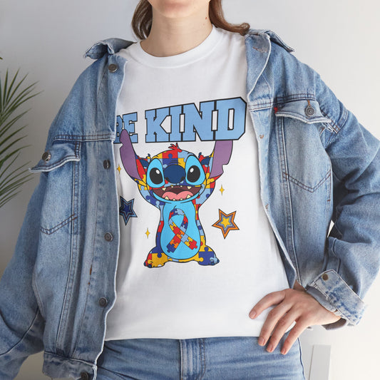 Be Kind Graphic Tee — Cute Stitch Character T‑Shirt for Kids & Fans