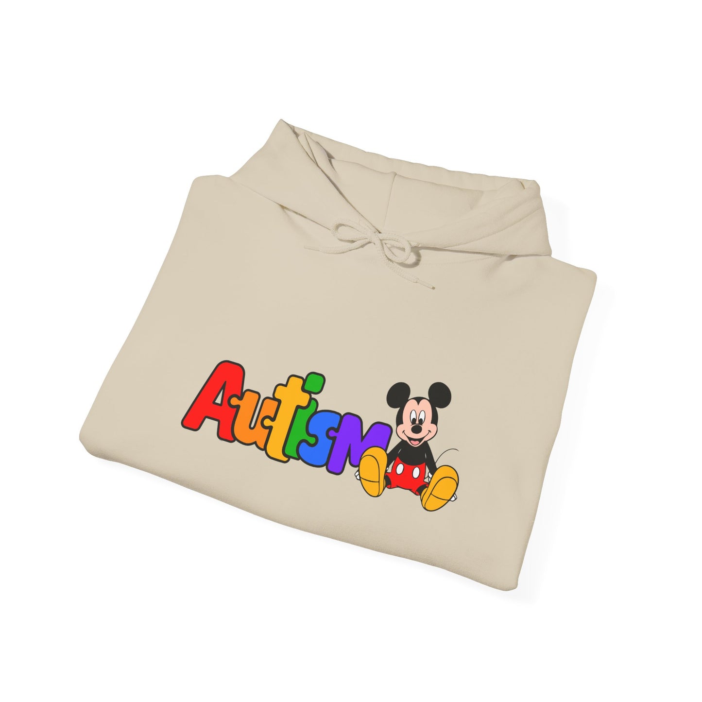 Autism Pride Hoodie — Colorful Puzzle Logo Sweatshirt