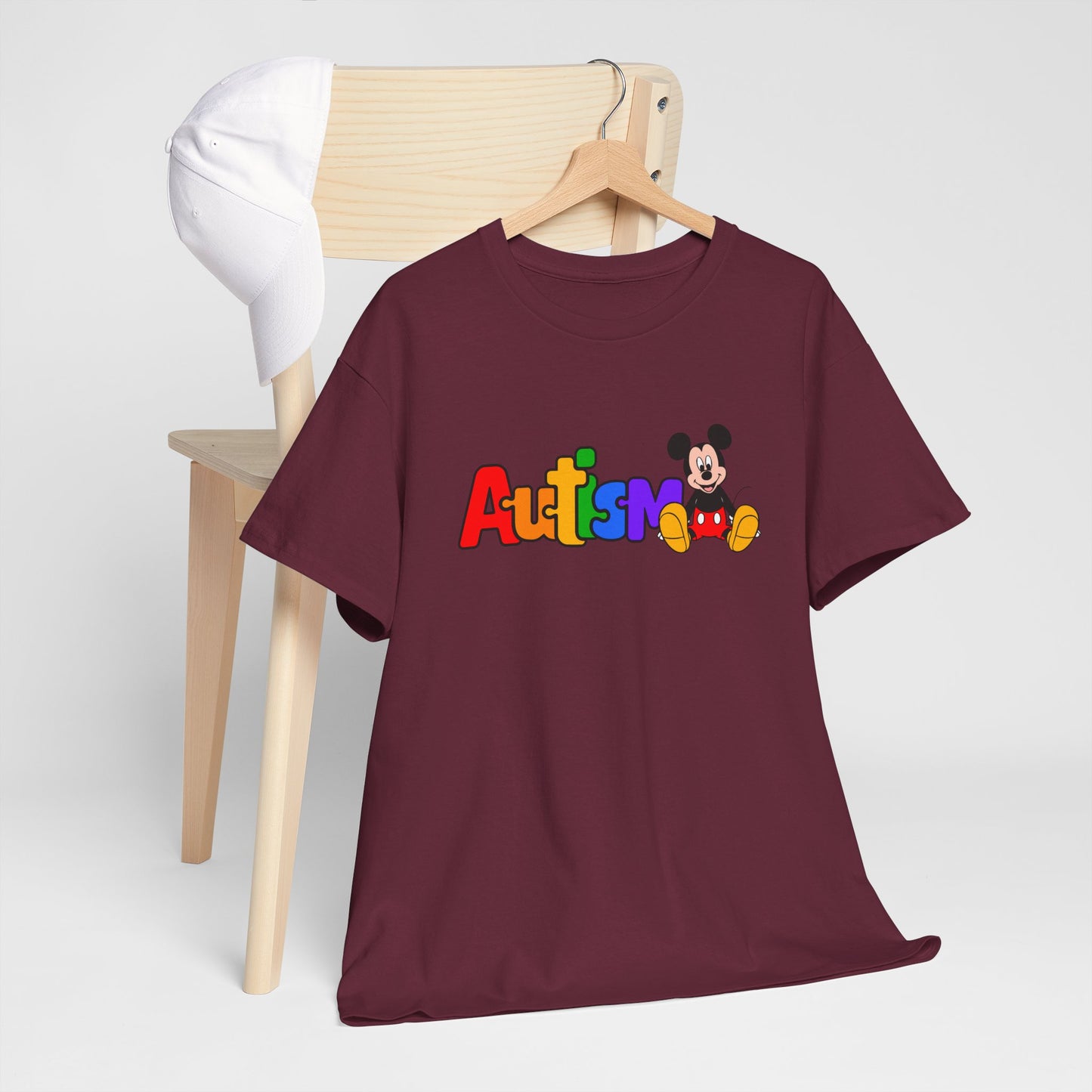 Autism Awareness Kids Tee — Colorful Puzzle Letters Design