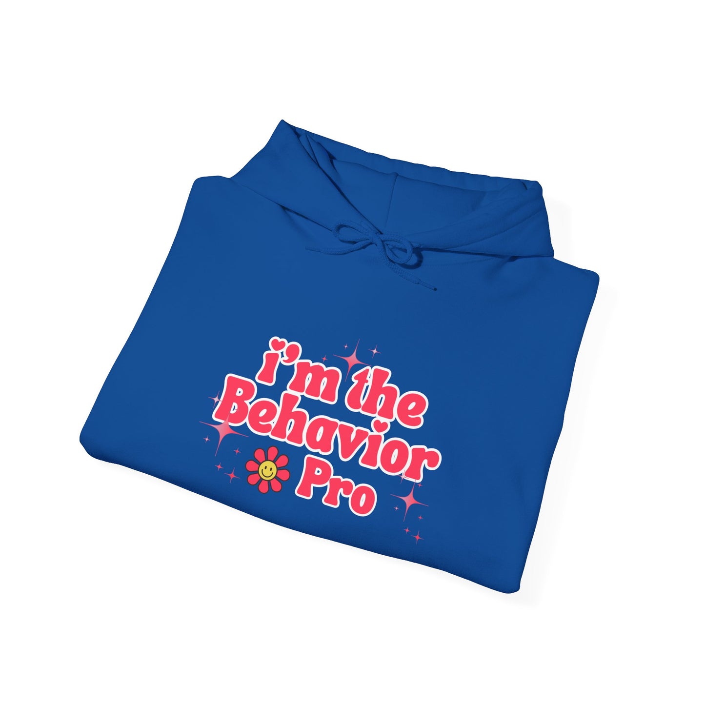 Behavior Pro Hoodie — Retro Flower "I'm the Behavior Pro"