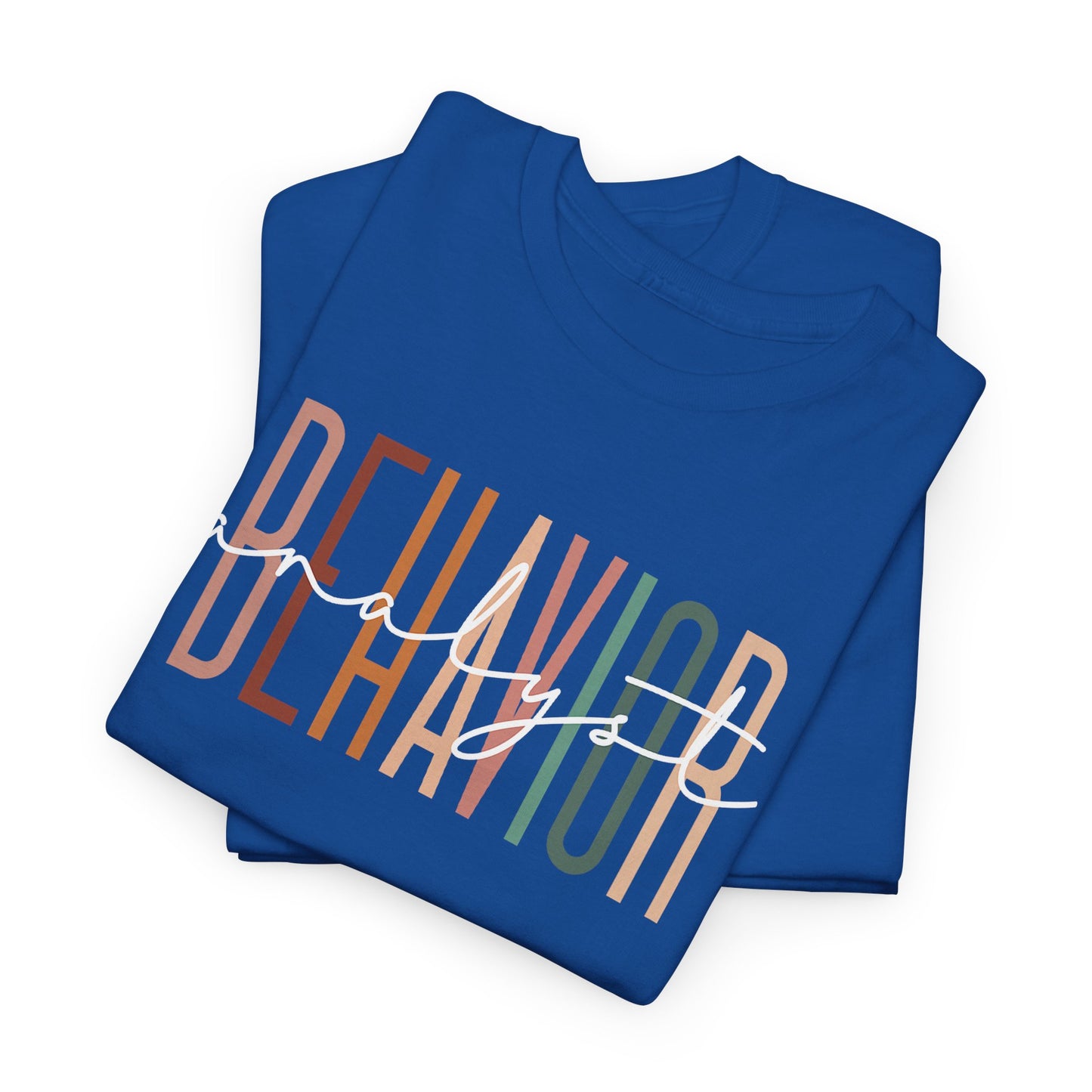 Behavior Anxious Tee — Retro Script Anxiety Awareness T-Shirt