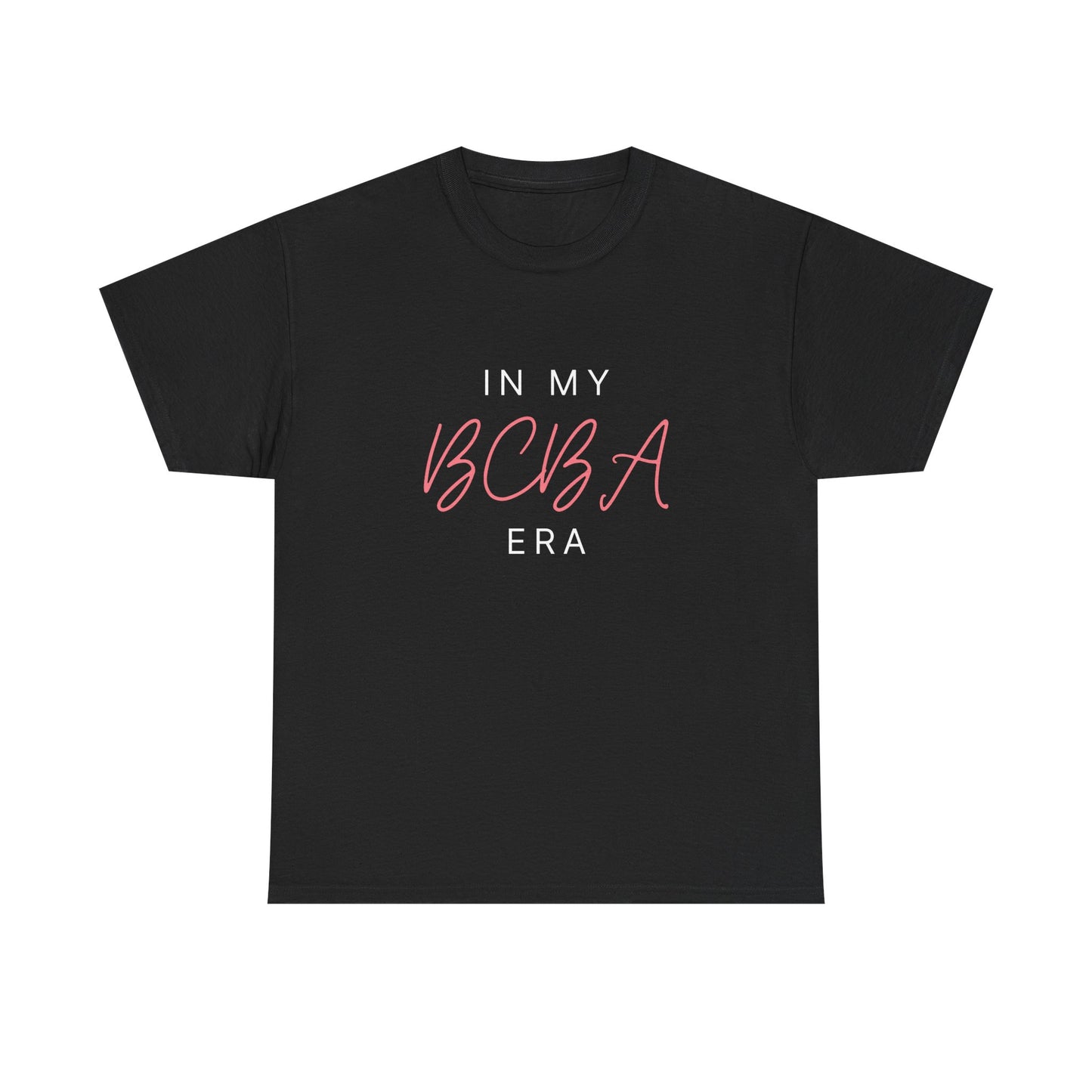 Unisex Heavy Cotton Tee - Inspirational 'In My BCBA Era' T-Shirt for Growth and Empowerment