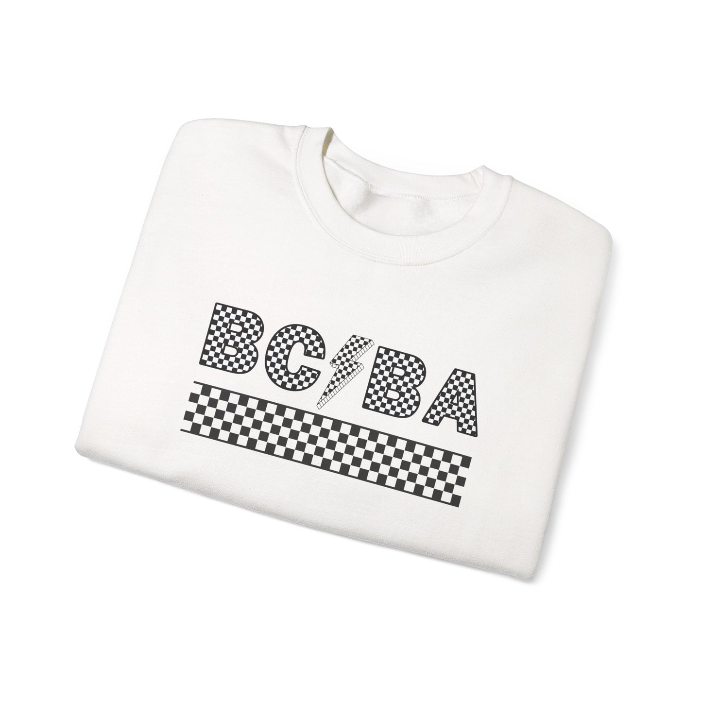 BCBA Lightening Checkerboard Crewneck Sweatshirt