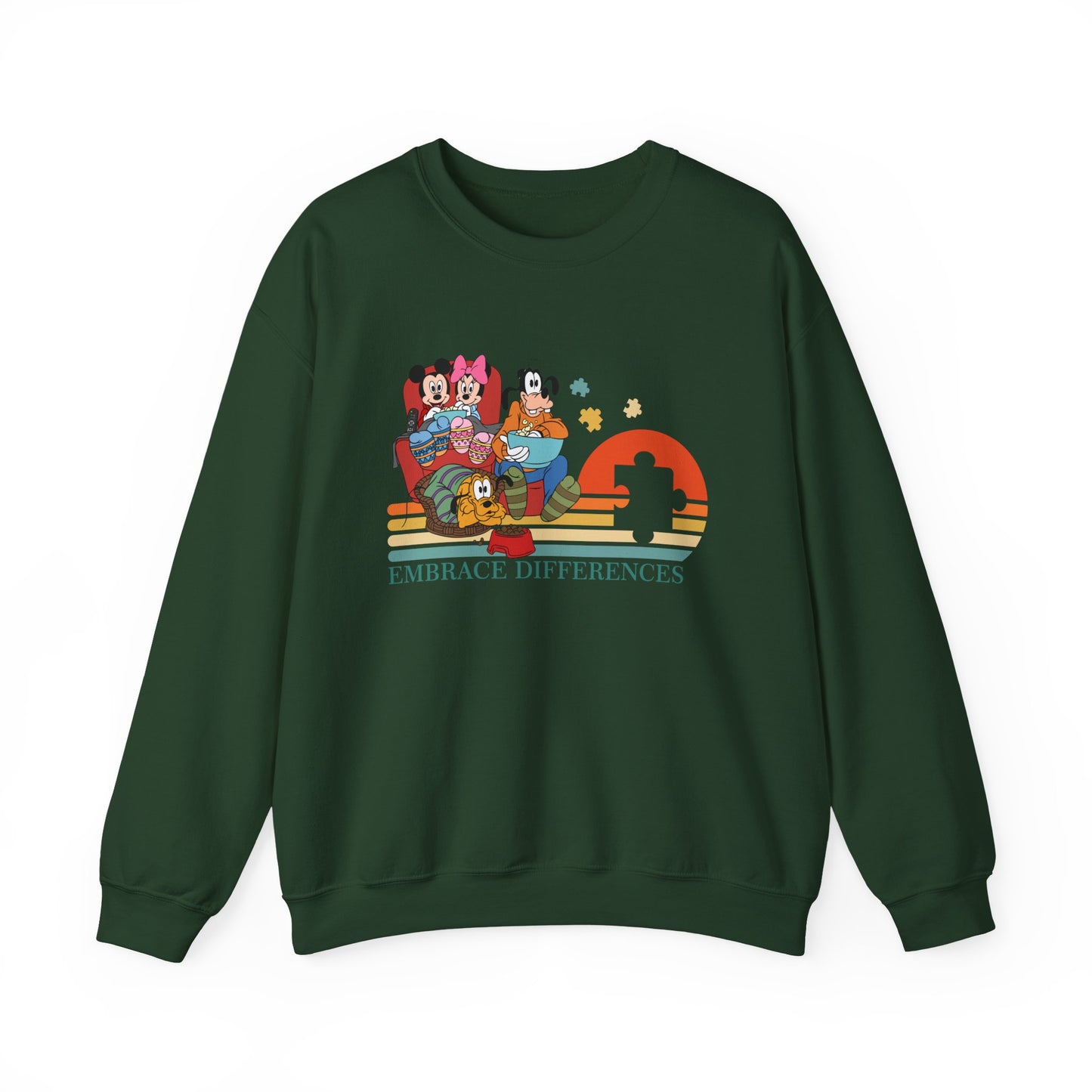 Embrace Differences Crewneck Sweatshirt