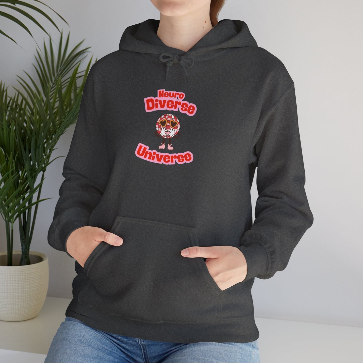 Neurodiverse Universe Hoodie — Cute Neurodiversity Awareness Sweatshirt
