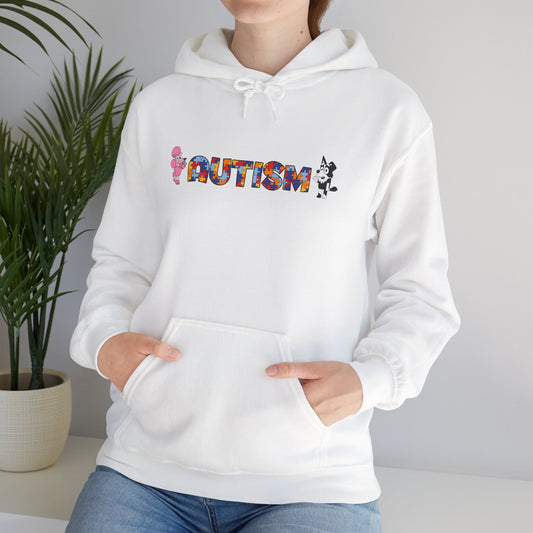 Autism Awareness Puzzle Heart Hoodie – Support Autism Advocacy Sweatshirt