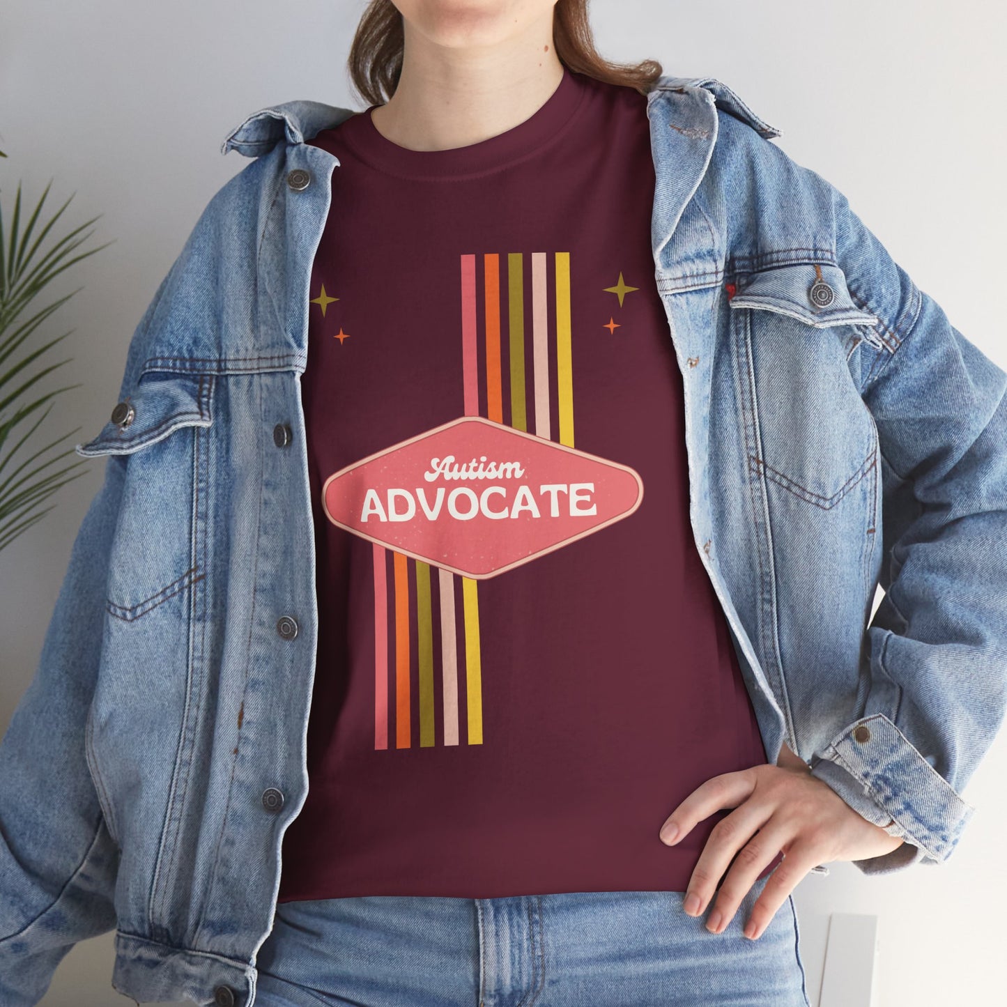 Retro Advocate Unisex Heavy Cotton Tee